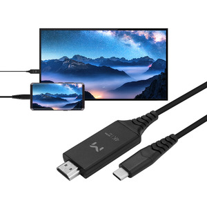 오젬 스마트폰 미러링 고화질 HDMI 케이블 2M